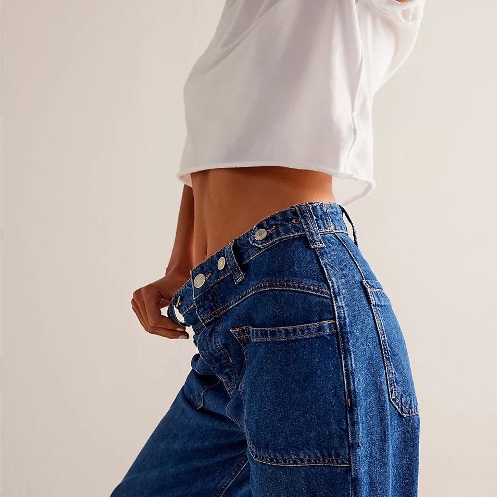 Free People We The Free Palmer Cuffed jeans